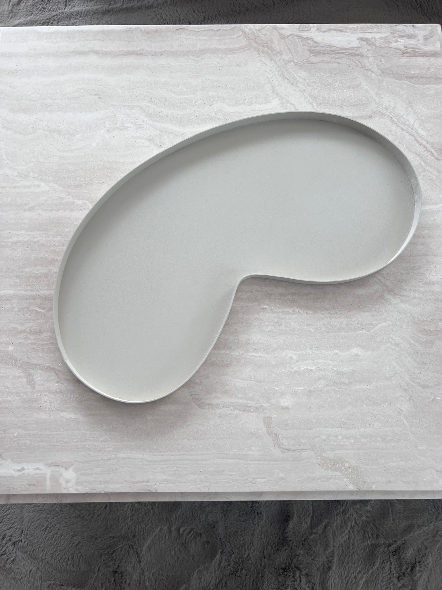 Dienblad groot ivory