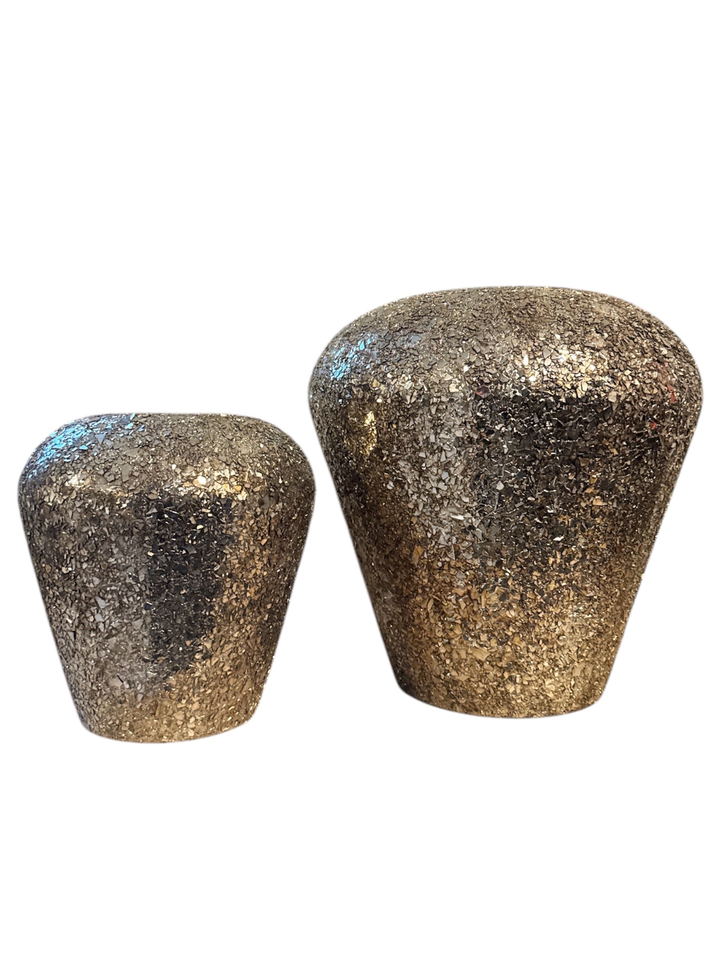 Vaas champagnegold mosaic | maat M