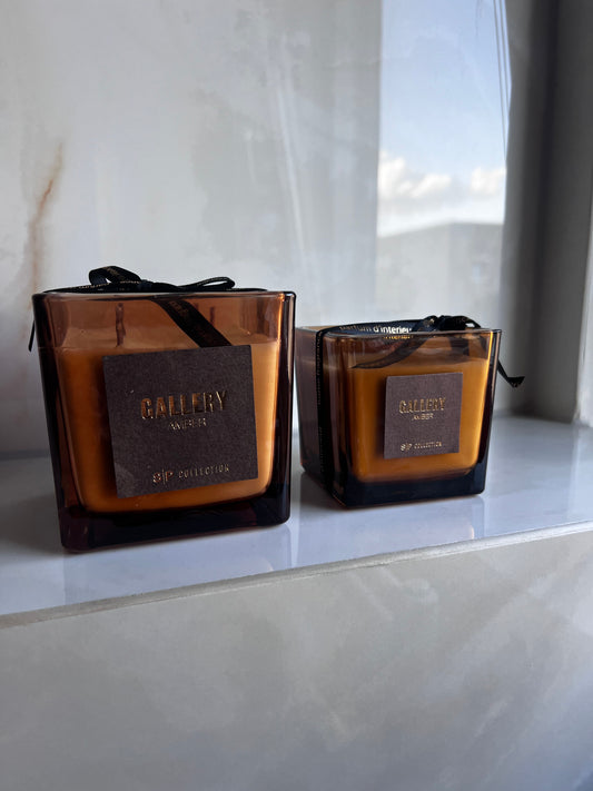 Geurkaars 220gr amber