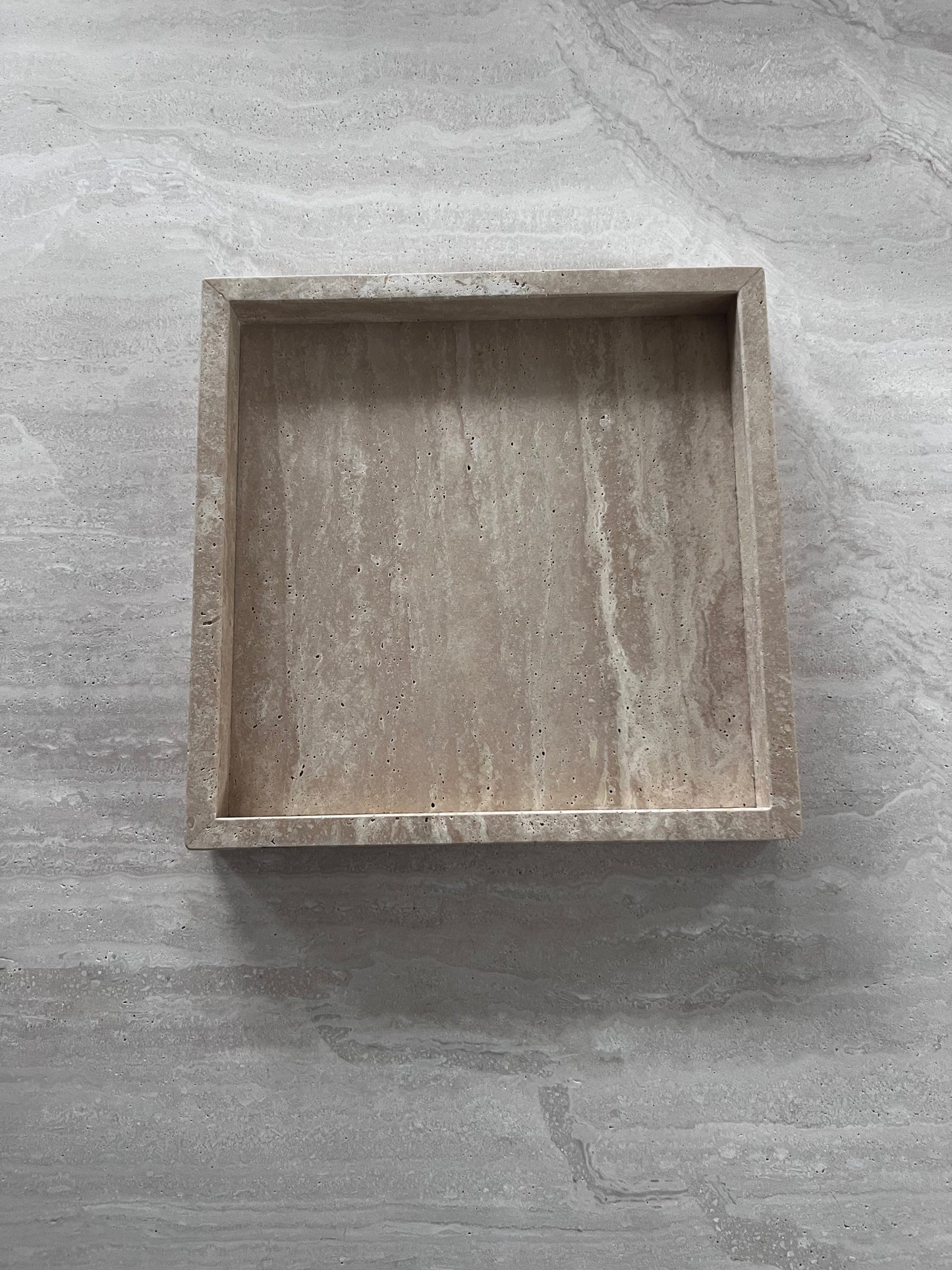 Dienblad travertine,mooisa.30x30cm