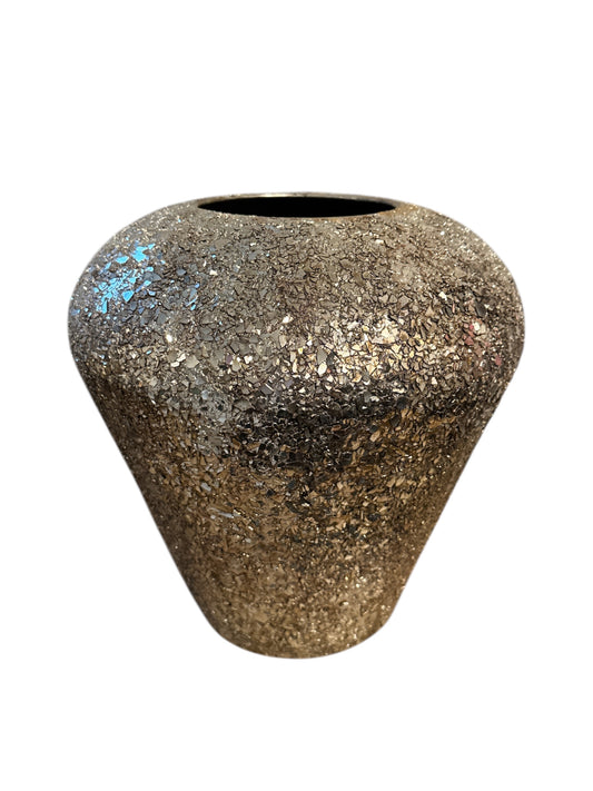 Vaas champagnegold mosaic | maat M
